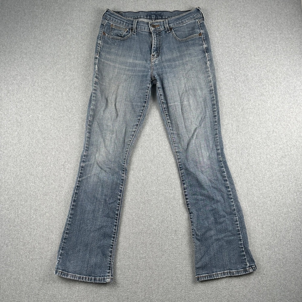 Levis Jeans Womens 8 M Bootcut Blue Stretch Denim
